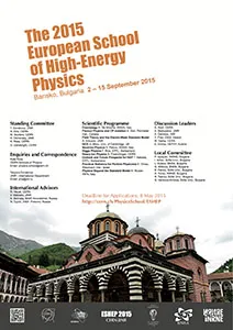 2015 European School of High-Energy Physics