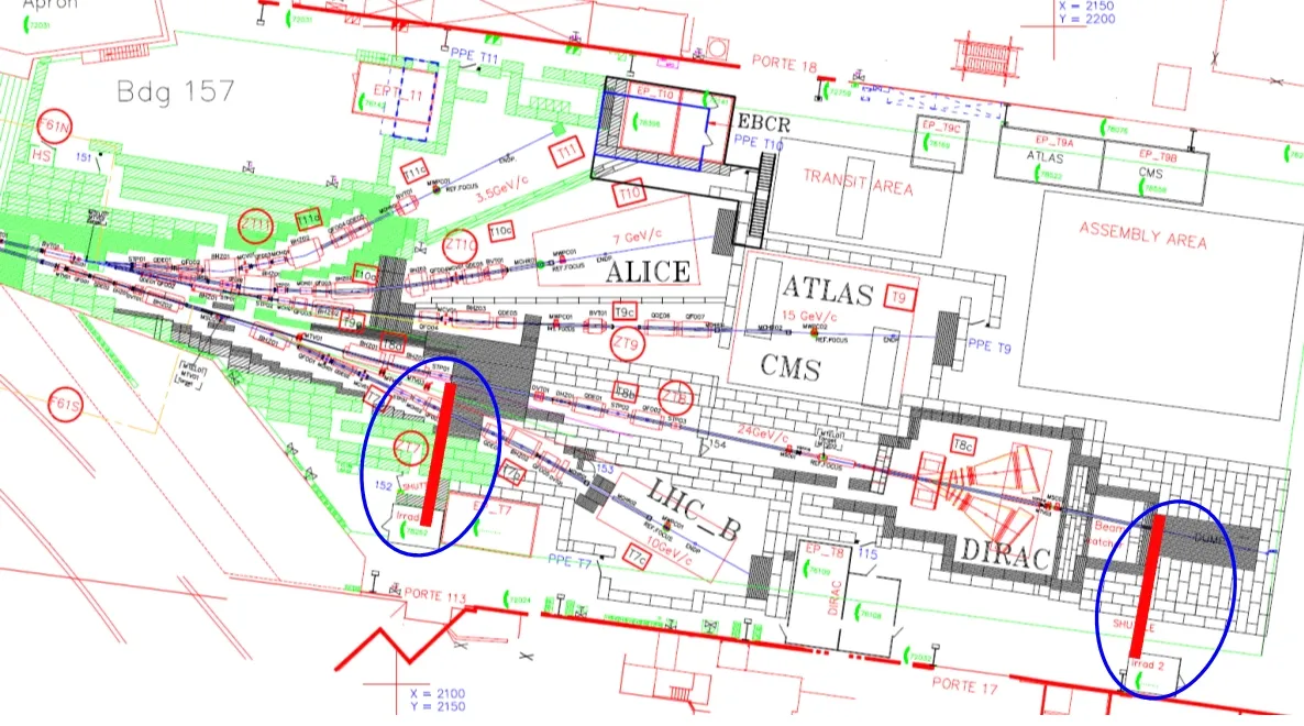 The new proton & mixed-field Irradiation facility at CERN PS