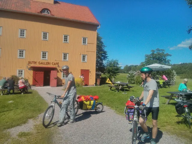 Riding on our bikes to CERN!