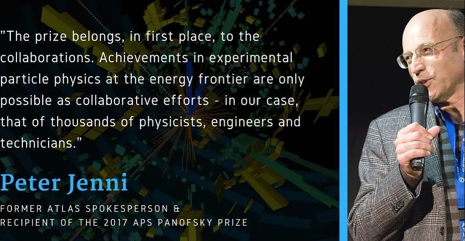 ATLAS and CMS physicists awarded 2017 Panofsky Prize