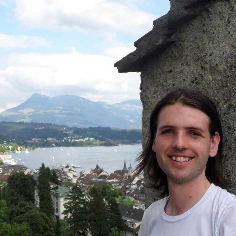 An astronomer at CERN.