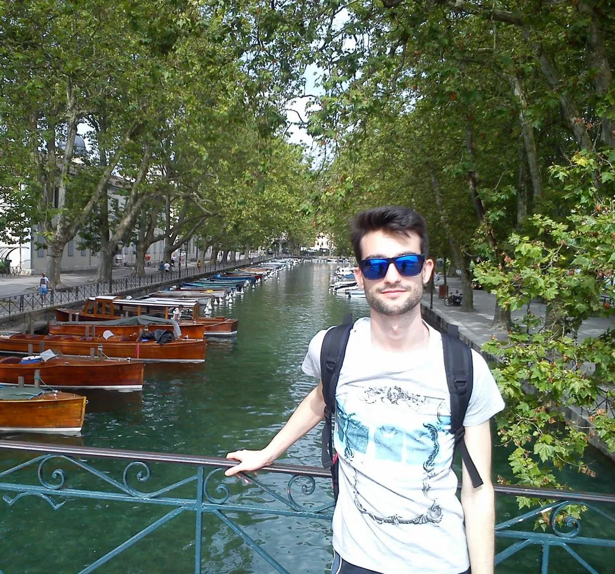 Stathis Megas: a summer at the front of HEP research