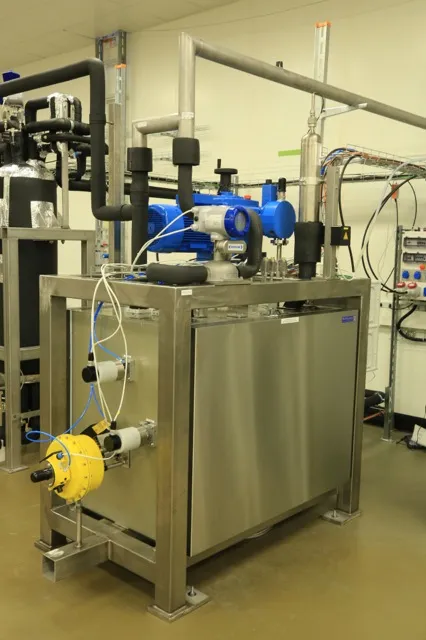 The CMS PIX Phase I upgrade CO2 cooling: a full scale prototype ready for tests