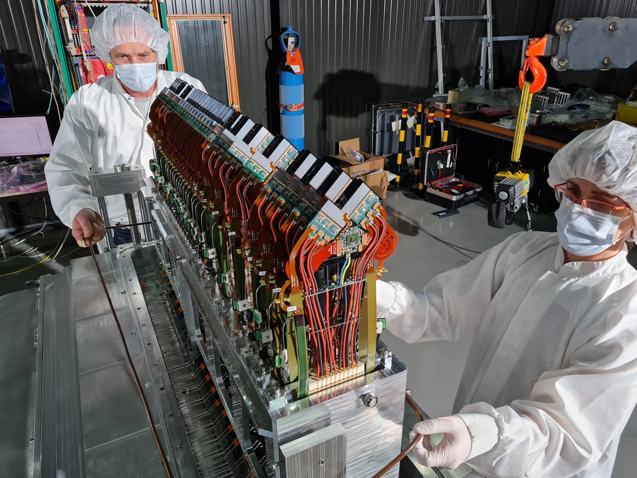 LHCb VELO: “One down, one to go”