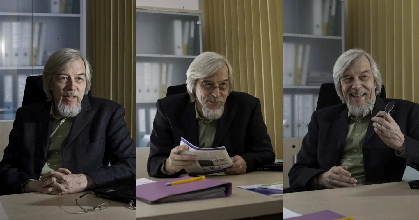In discussion with Rolf-Dieter Heuer