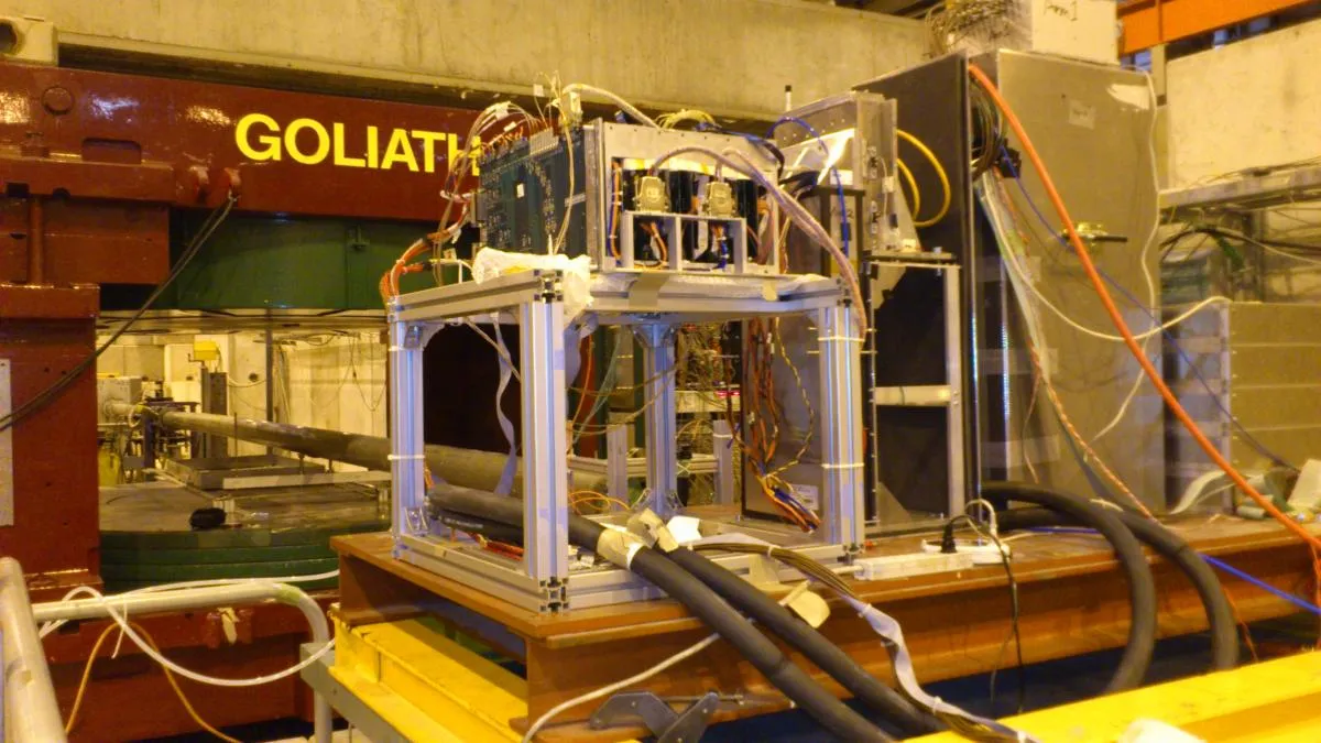 Final tests for the LHCf detector