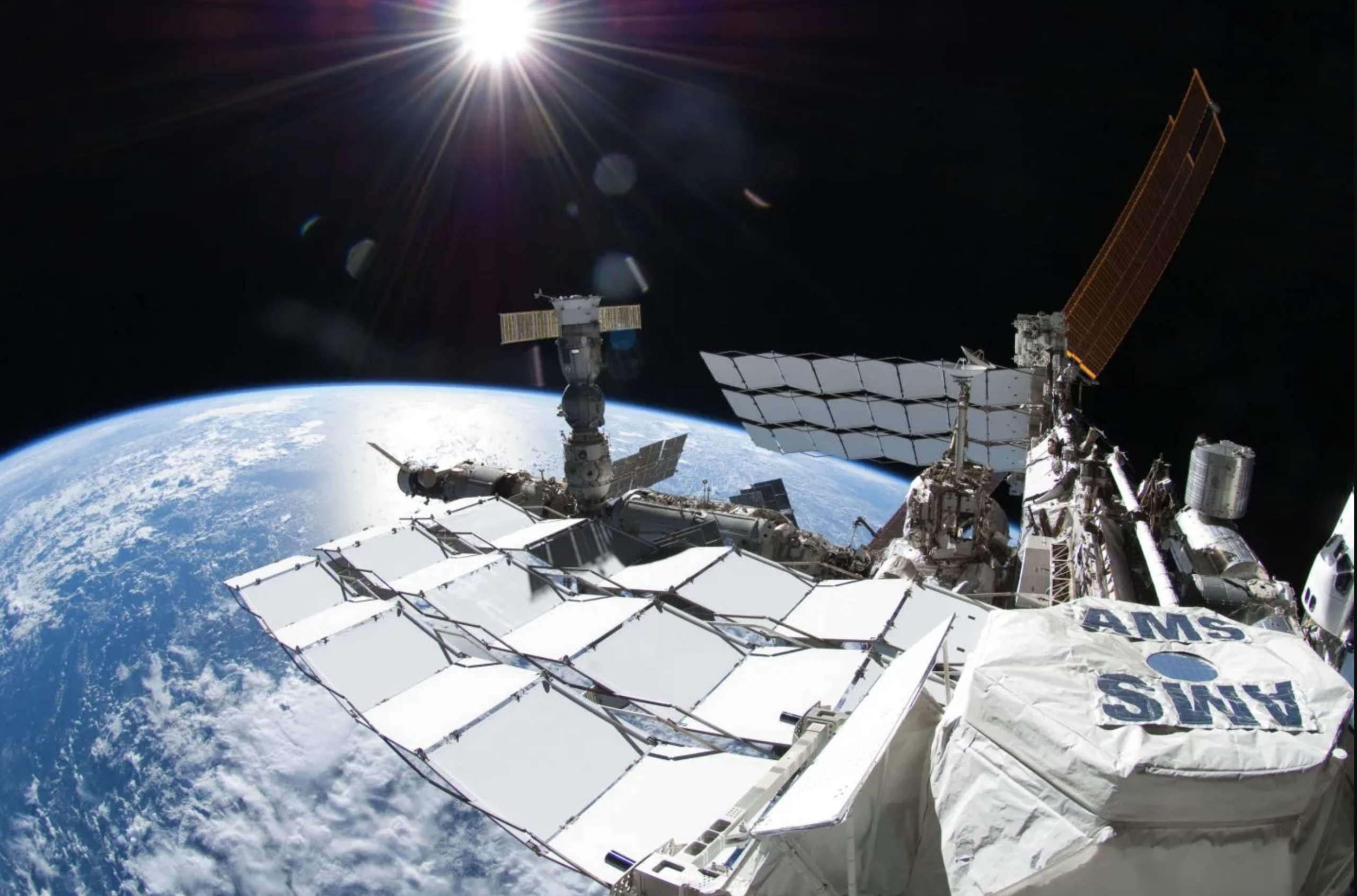 Investigating the origin of elements with the Alpha Magnetic Spectrometer on the international Space Station