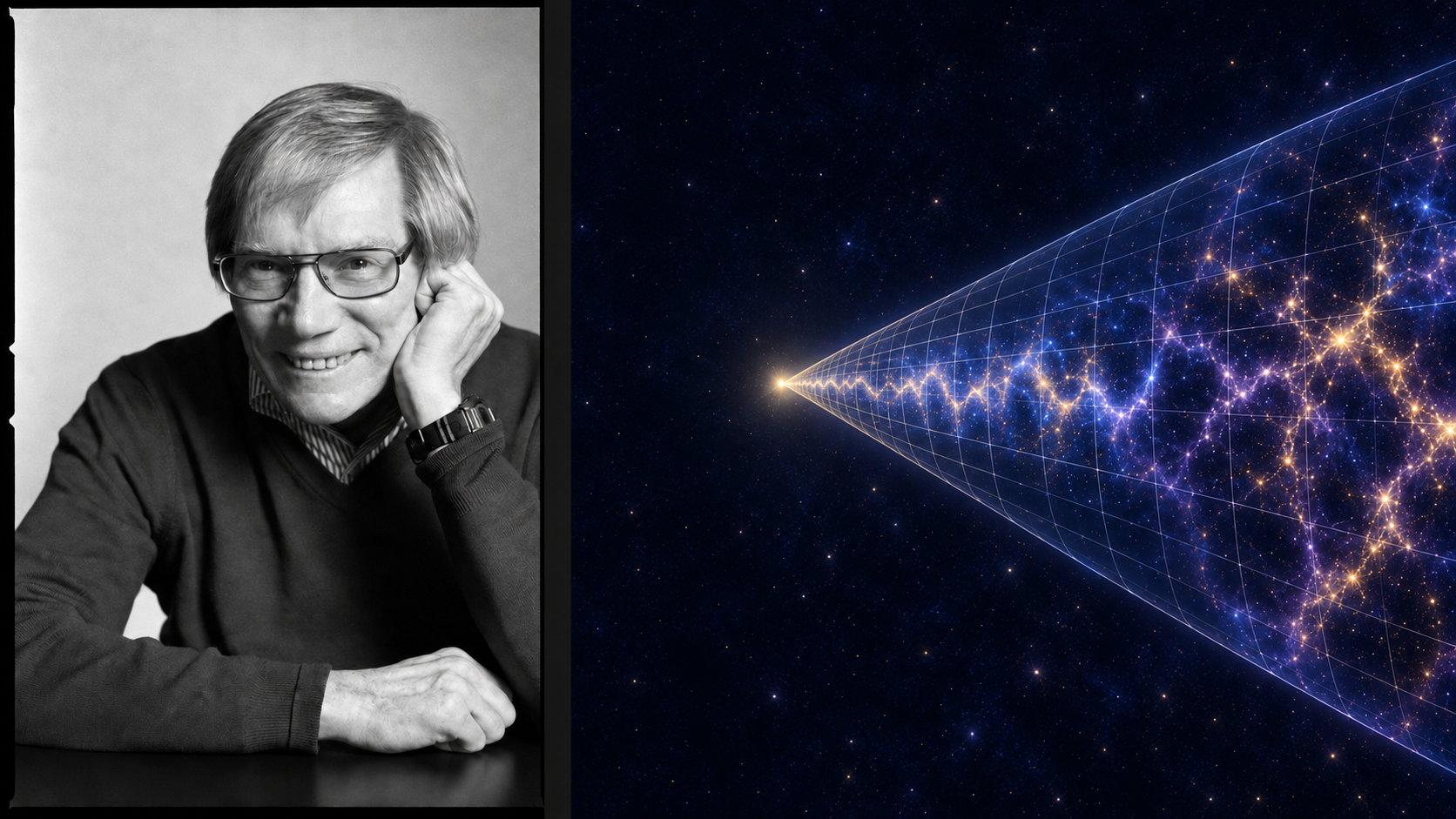 In discussion with Alan Guth